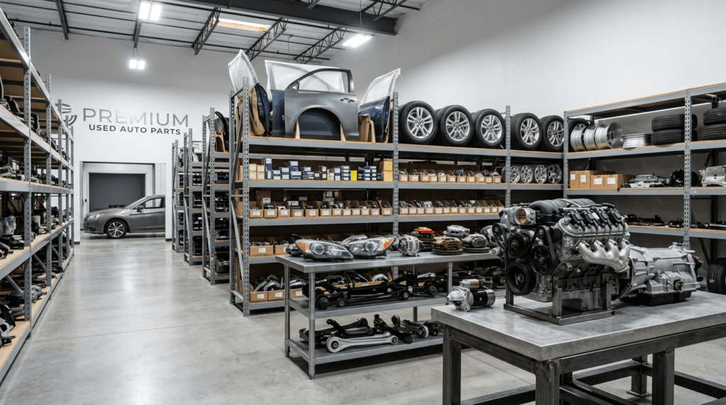 best used auto parts supplier with quality replacement components