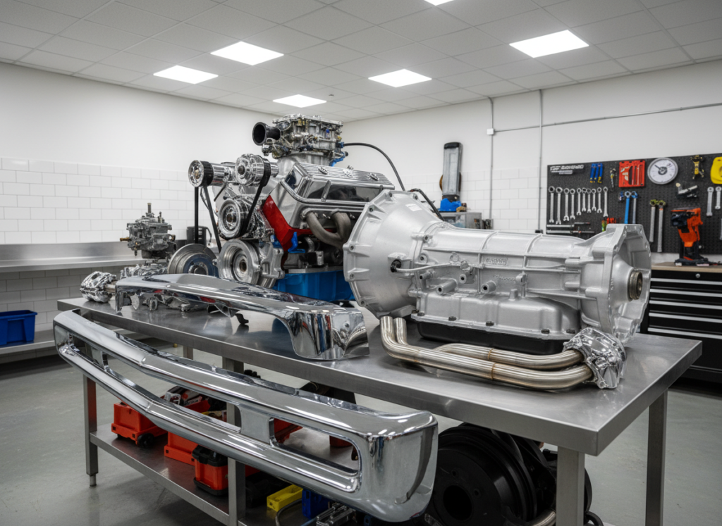 Used auto parts in the USA for Ford F-150, Toyota Camry, Honda Civic, Corolla, and Accord